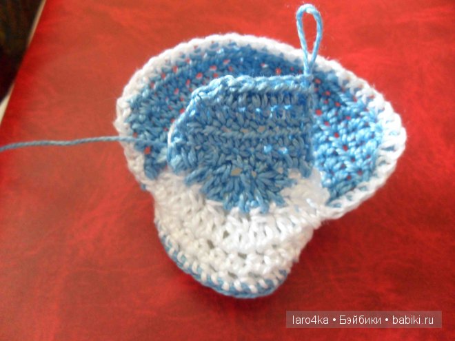 Уроки вязания крючком. Кроссовки