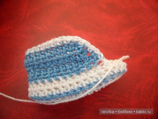 Уроки вязания крючком. Кроссовки (фото 10)