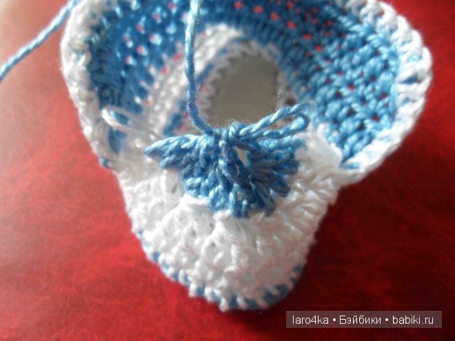 Уроки вязания крючком. Кроссовки