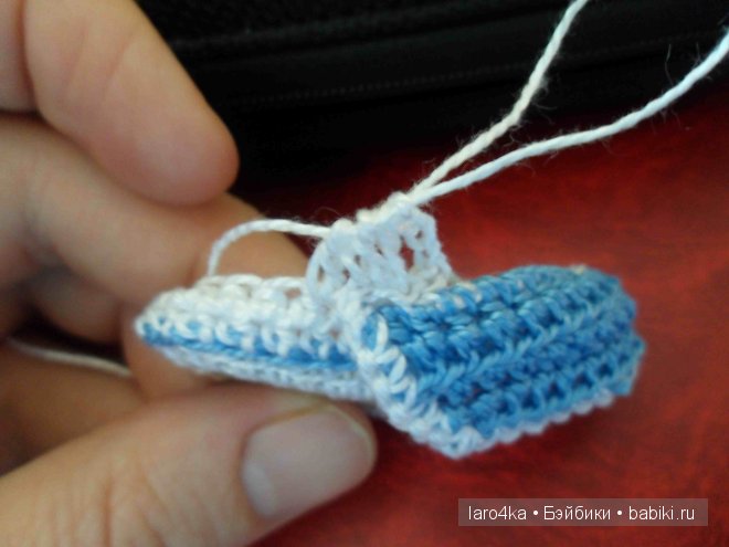 Уроки вязания крючком. Кроссовки