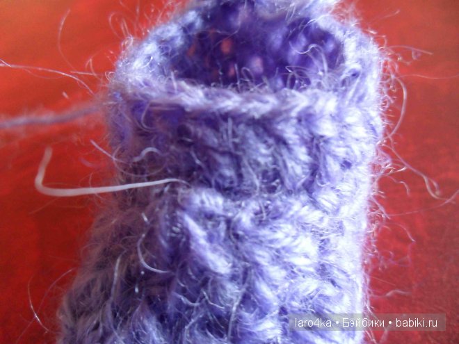 Уроки вязания крючком. Сапожки (фото 9)