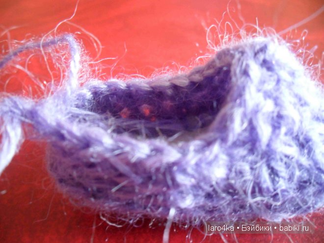 Уроки вязания крючком. Сапожки (фото 8)