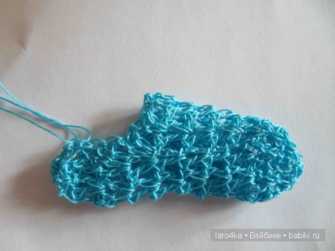 Уроки вязания крючком . Колгото - носочная тема (фото 10)