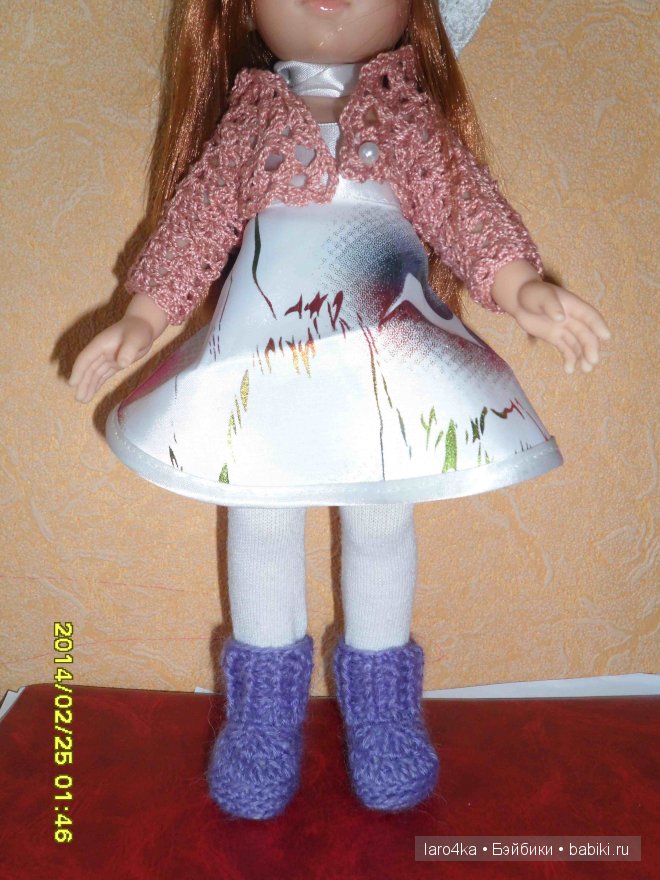 Уроки вязания крючком. Сапожки