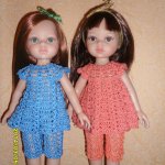 Уроки вязания крючком. Продолжение темы - брюки для куклы своими руками