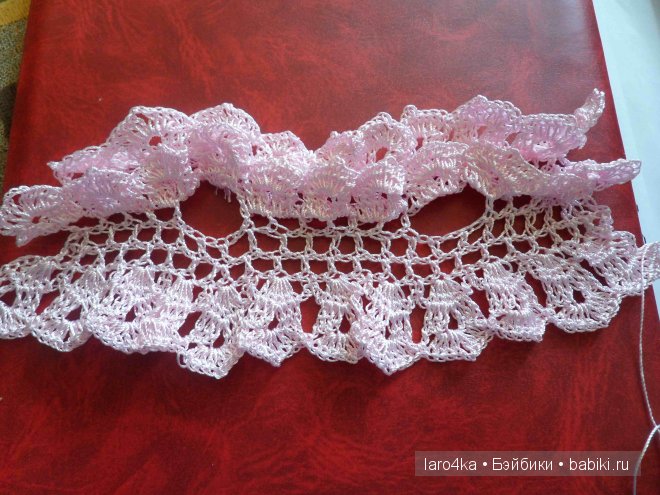 Уроки вязания крючком. Платье- сарафан по мотивам юбки (фото 6)