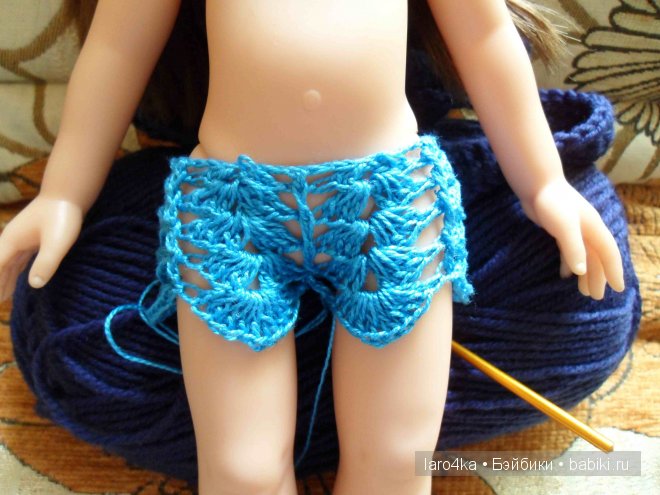 Уроки вязания крючком. Комбинезон для куклы