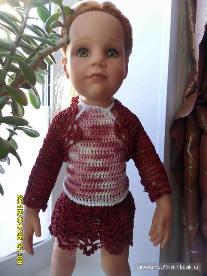 Сборная солянка. Идеи вязания одежды для кукол