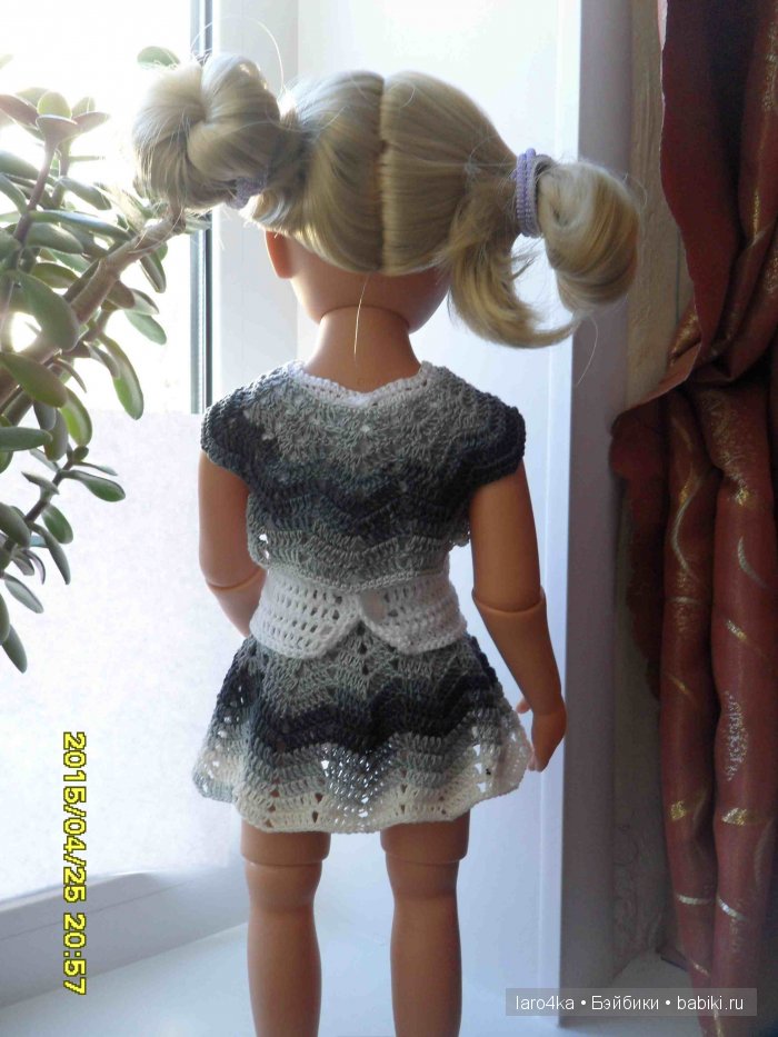 Сборная солянка. Идеи вязания одежды для кукол | Бэйбики Сборная солянка. Идеи вязания одежды для кукол (фото 6)
