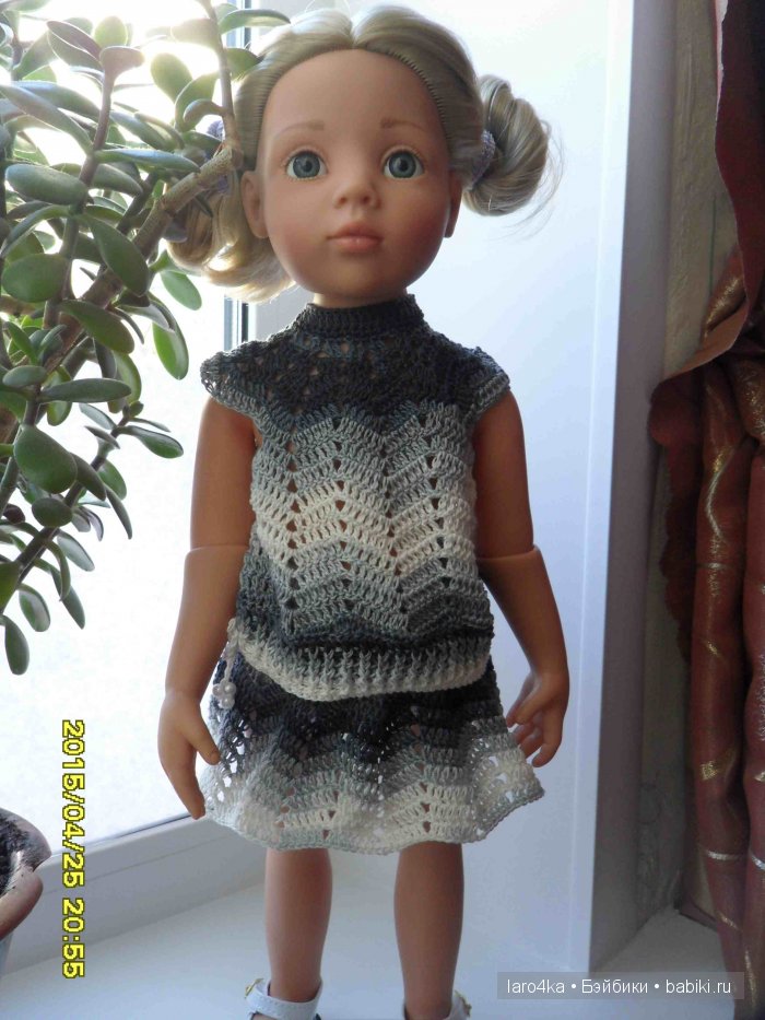 Сборная солянка. Идеи вязания одежды для кукол | Бэйбики Сборная солянка. Идеи вязания одежды для кукол (фото 5)