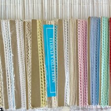 Хлопковое кружево Merletto A Fuselli