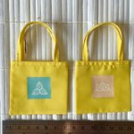 Желтые сумки шопперы для кукол формата Барби