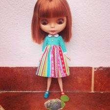 Платье для кукол блайз