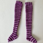 Вязаные чулки на бжд мсд