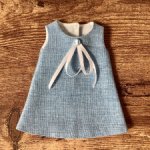 Платье трапеция для бжд YoSD тини