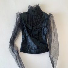 Блузка с удлиненными рукавами на бжд SD