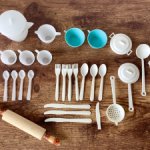 Игрушечная посудка, столовые приборы СССР