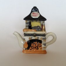 Керамический чайник шкатулка