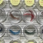 Цветные ресницы для кукол