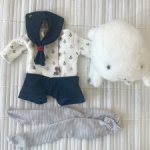 Матросский трикотажный аутфит на тини, 1/6, YoSD