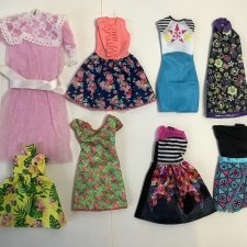 Одежда для кукол формата Барби