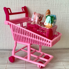 Магазинная тележка Licca с покупками