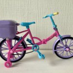 Складной велосипед на батарейках 1:6