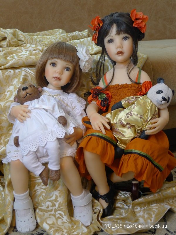 Мои задумчивые красавицы. Две куколки замечательного автора Jane Bradbury (фото 6)