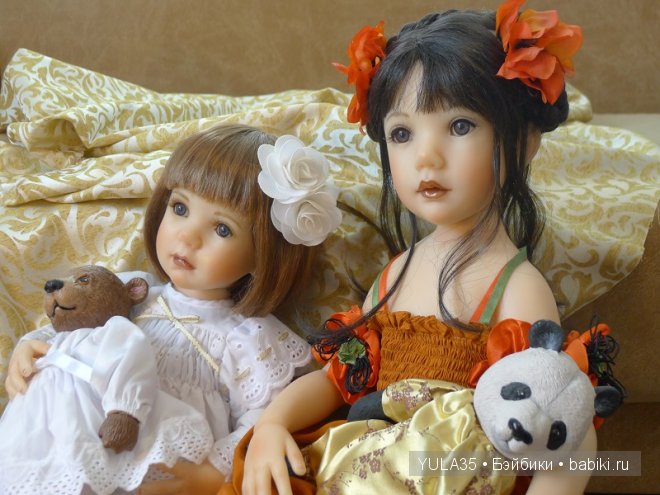 Мои задумчивые красавицы. Две куколки замечательного автора Jane Bradbury (фото 7)
