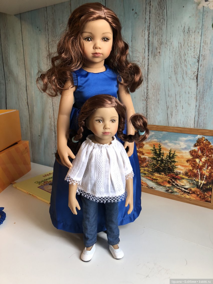 Новая девочка от Maru and friends. Таня в синем | Бэйбики Новая девочка от Maru and friends. Таня в синем