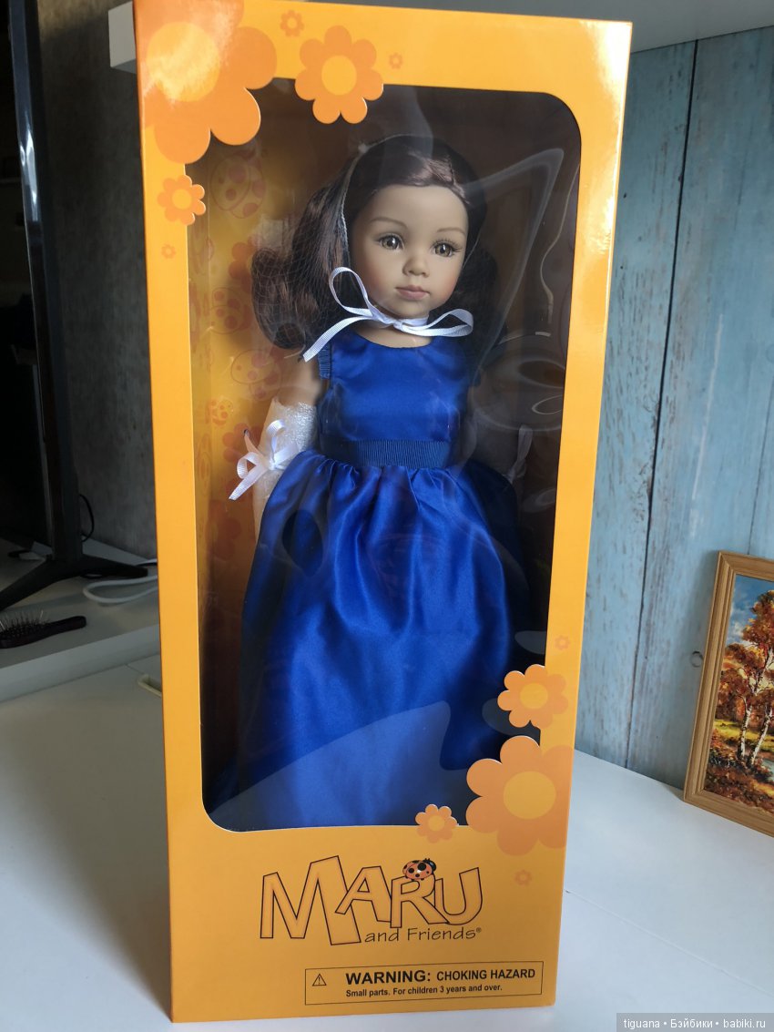 Новая девочка от Maru and friends. Таня в синем | Бэйбики Новая девочка от Maru and friends. Таня в синем (фото 3)