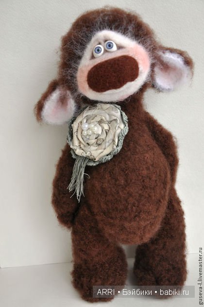 Шоколад и уютное настроение. Игрушка валянием