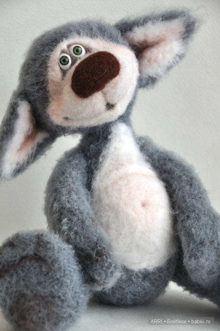 Шнопсель. Игрушка валянием из шерсти (фото 3)