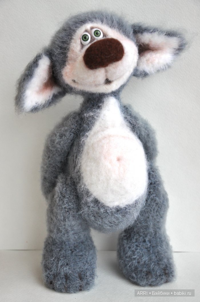 Шнопсель. Игрушка валянием из шерсти (фото 2)