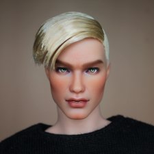 ООАК Кен Лукс - менее смазливый блондин из сильно смазливого