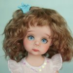 Лайт, авторская шарнирная кукла из полиуретана, фулсет