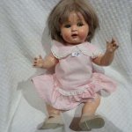 Raynal, целлулоидная кукла. Ремонт