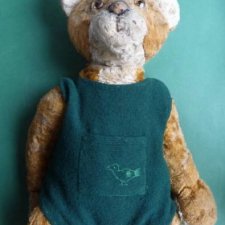 Плюшевый Рыжик из СССР с выкройкой