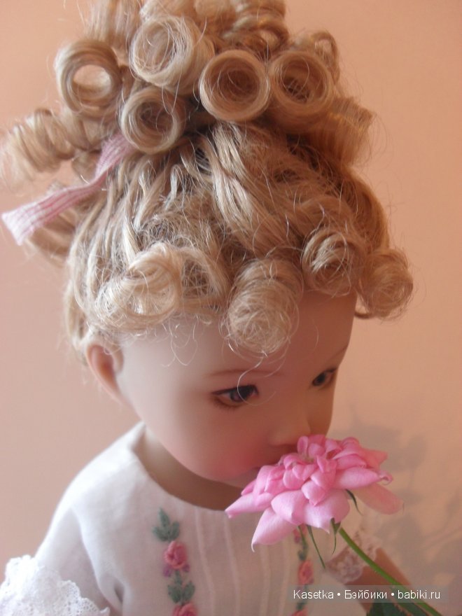 Мои девочки и наша цветущая любимица. Кукла Дианны Эффнер (фото 6)