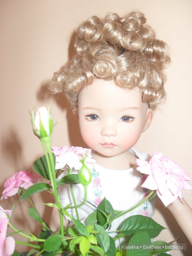 Мои девочки и наша цветущая любимица. Кукла Дианны Эффнер (фото 10)