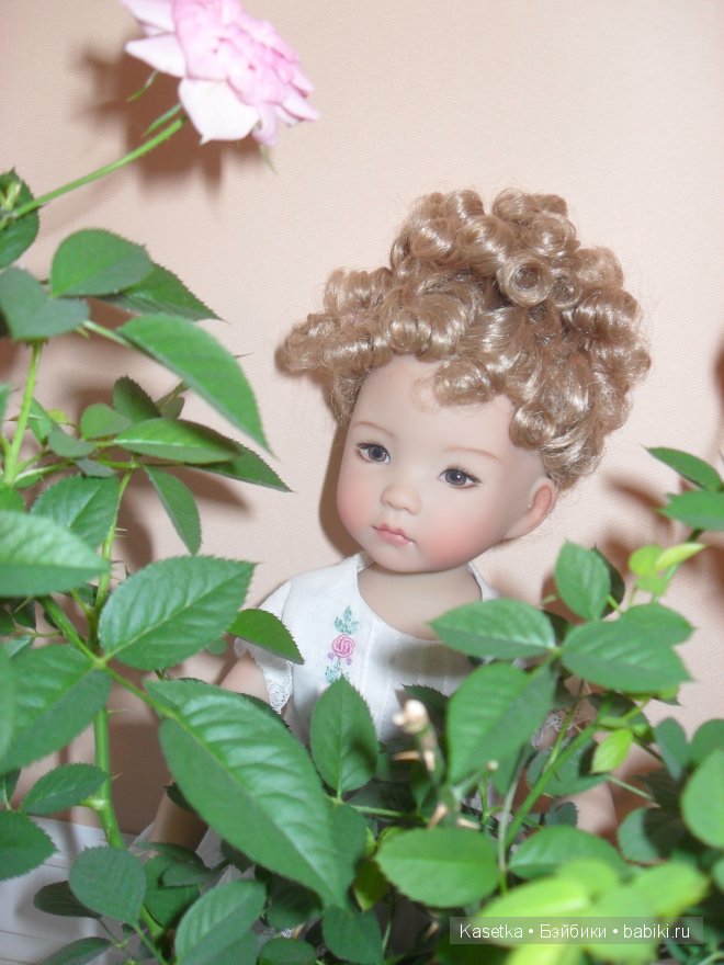 Мои девочки и наша цветущая любимица. Кукла Дианны Эффнер