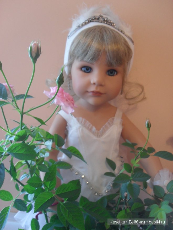 Мои девочки и наша цветущая любимица. Кукла Дианны Эффнер