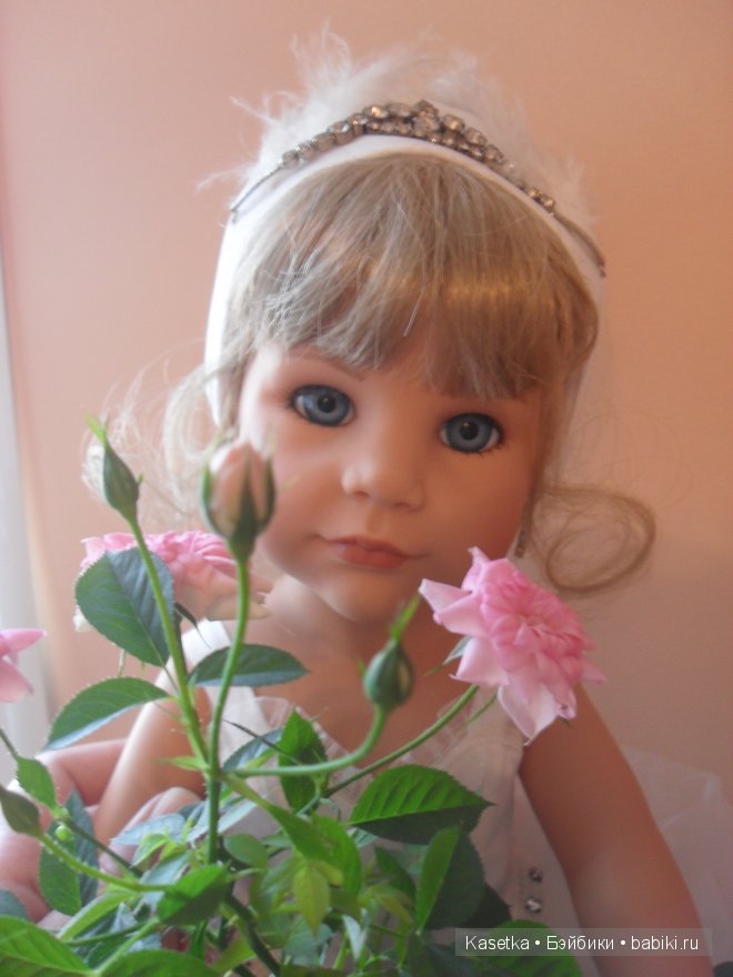 Мои девочки и наша цветущая любимица. Кукла Дианны Эффнер