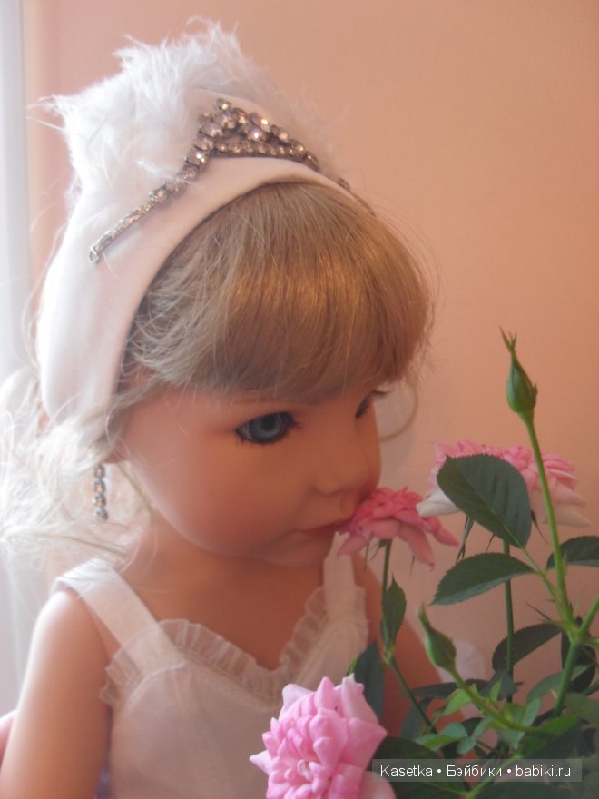 Мои девочки и наша цветущая любимица. Кукла Дианны Эффнер