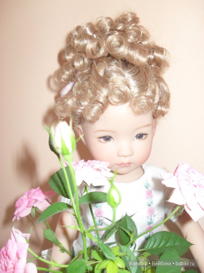 Мои девочки и наша цветущая любимица. Кукла Дианны Эффнер (фото 8)