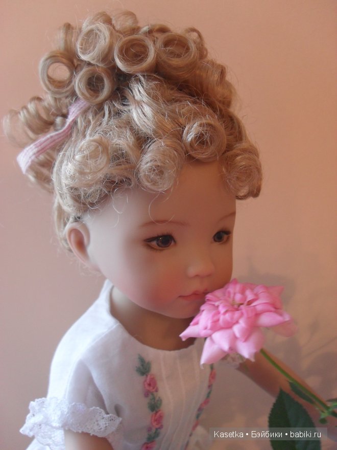 Мои девочки и наша цветущая любимица. Кукла Дианны Эффнер (фото 5)
