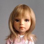 Шарнирная кукла Елены Ким.  Молд Вика