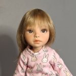 Шарнирная кукла Елены Ким. Молд Вика