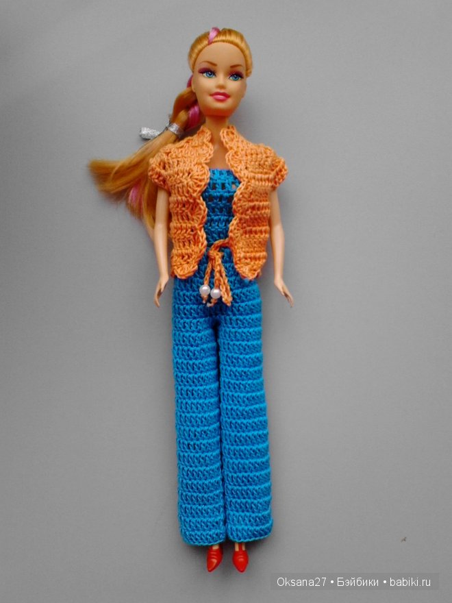 Вязаные одежки для Барби | Бэйбики Вязаные одежки для Барби — Одежда и обувь для кукол своими руками: фото (фото 3)
