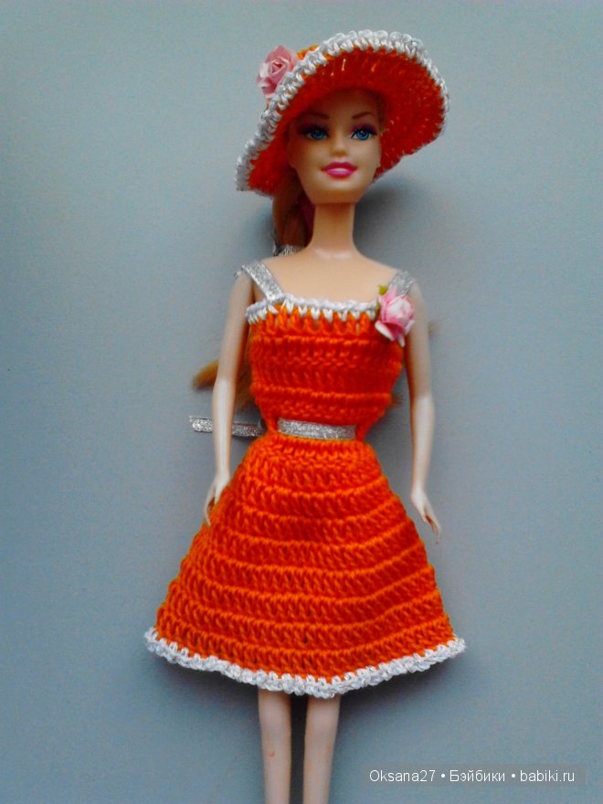 Вязаные одежки для Барби | Бэйбики Вязаные одежки для Барби — Одежда и обувь для кукол своими руками: фото